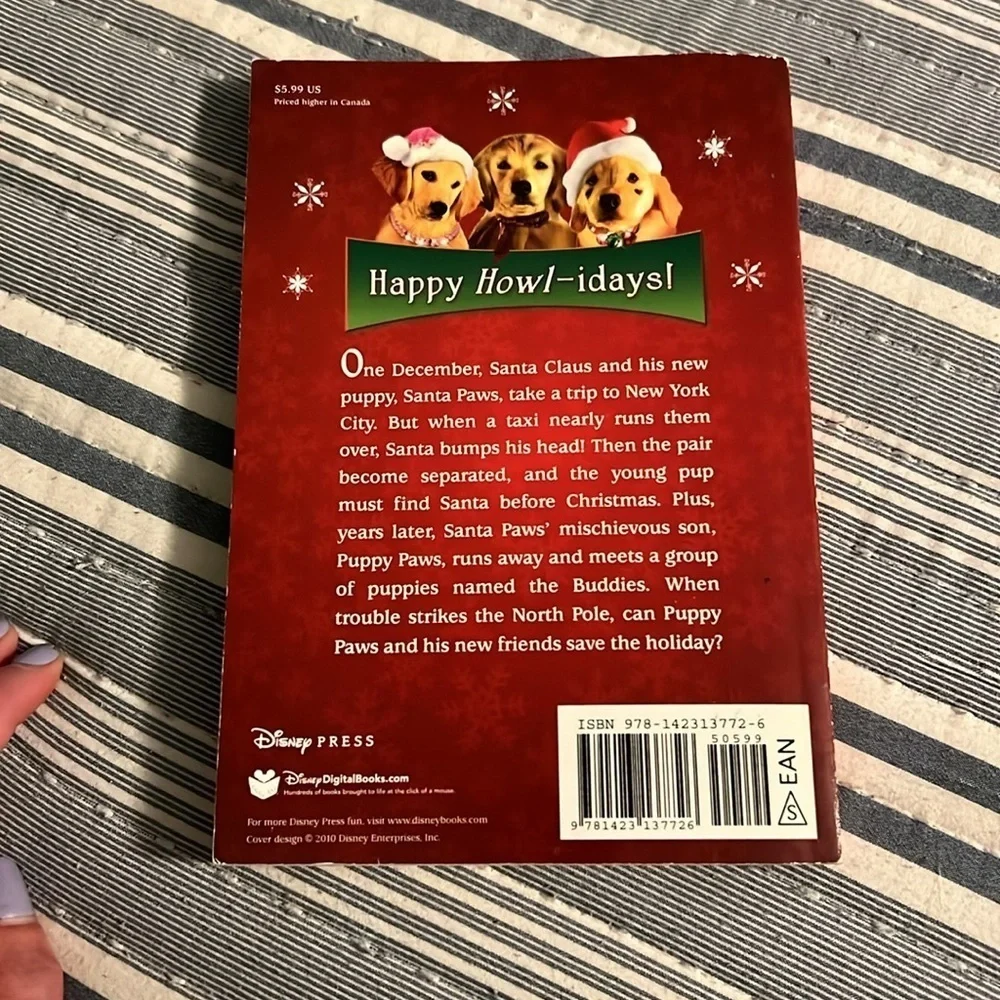 Disney Santa Buddies 2-in-1 Junior Novel Book - Picture 2 of 4